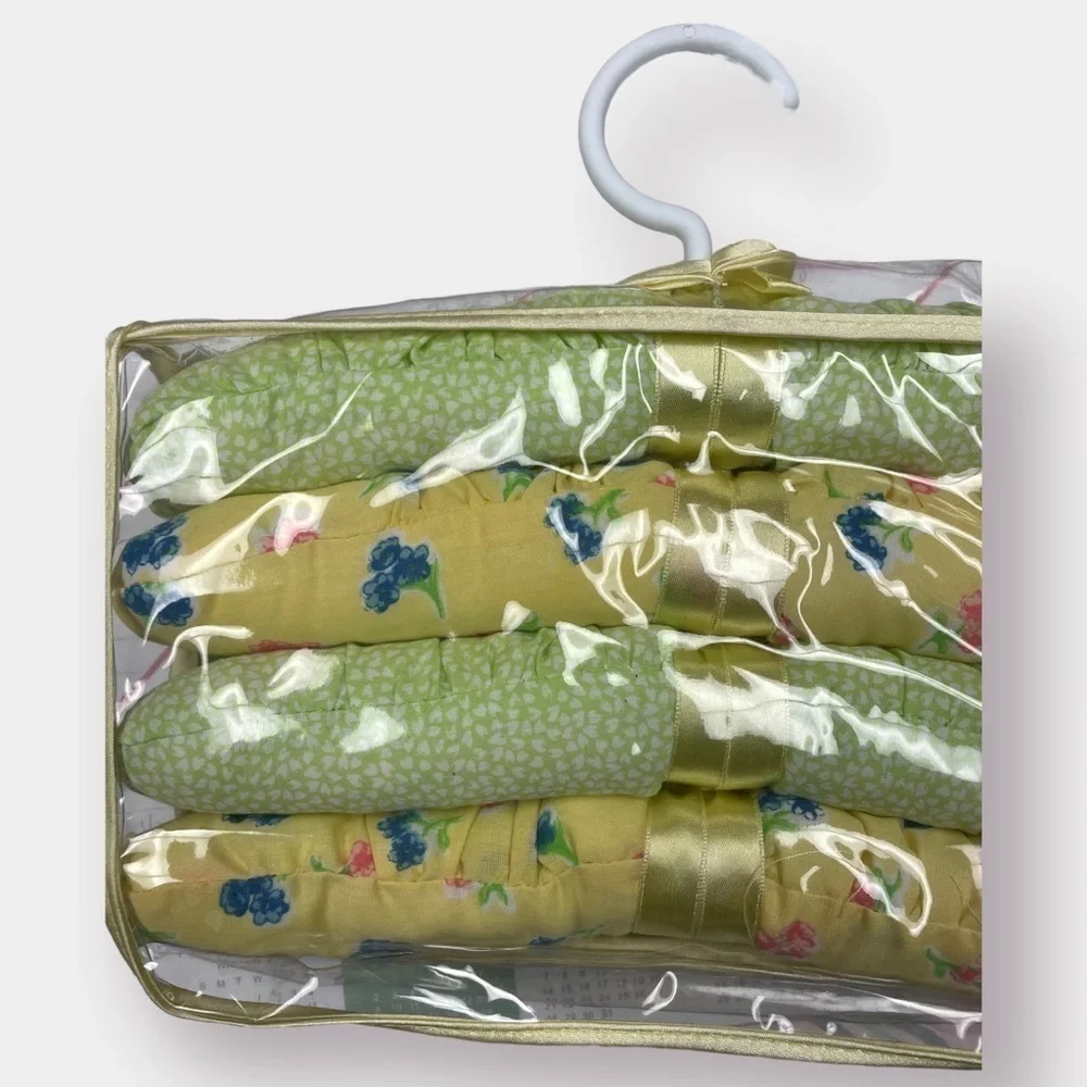 Padded Cloth Hangers 3 Adult 4 Children Kids Laura Ashley NEW